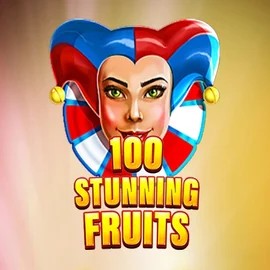 Official Slots logo: 100 Stunning Fruits by SYNOT Games at Wild Robin Casino