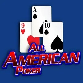 All American Poker casino game by RTG (Reel Time Gaming) – featured logo at Wild Robin Casino