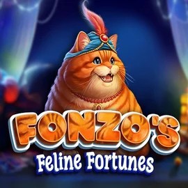 Fonzos Feline Fortunes slot icon by Pragmatic Play, available at Wild Robin Casino