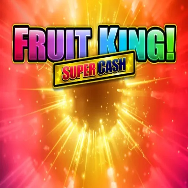 Fruit King Super Cash by Greentube, showcased at wildrobincasinos.es – game logo