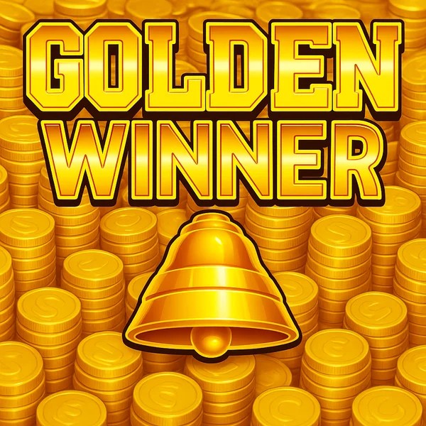 Golden Winner logo – Slots by Inspired Gaming at Wild Robin Casino