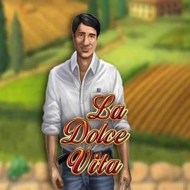 La Dolce Vita logo by Gamomat Wild Robin Casino