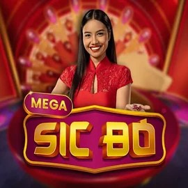 Official Live Casino logo: Mega Sic Bo by Pragmatic Play at Wild Robin Casino