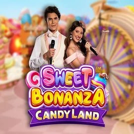 Try Sweet Bonanza Candy Land Live slot by Pragmatic Play on wildrobincasinos.es – logo image